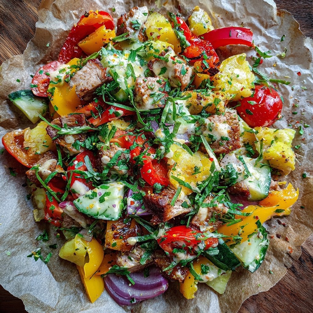 Salat Zum Grillen Ohne Mayo