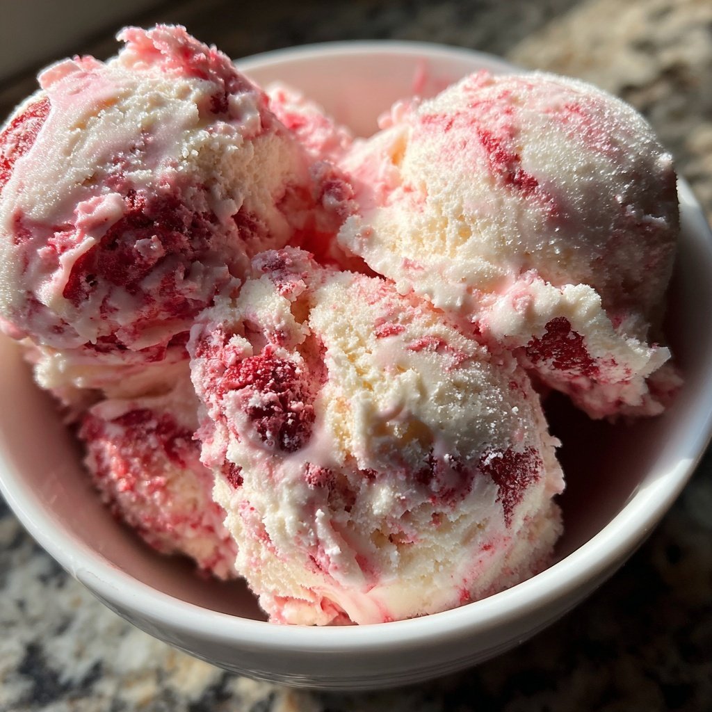 Eis Selber Machen Mit Himbeeren