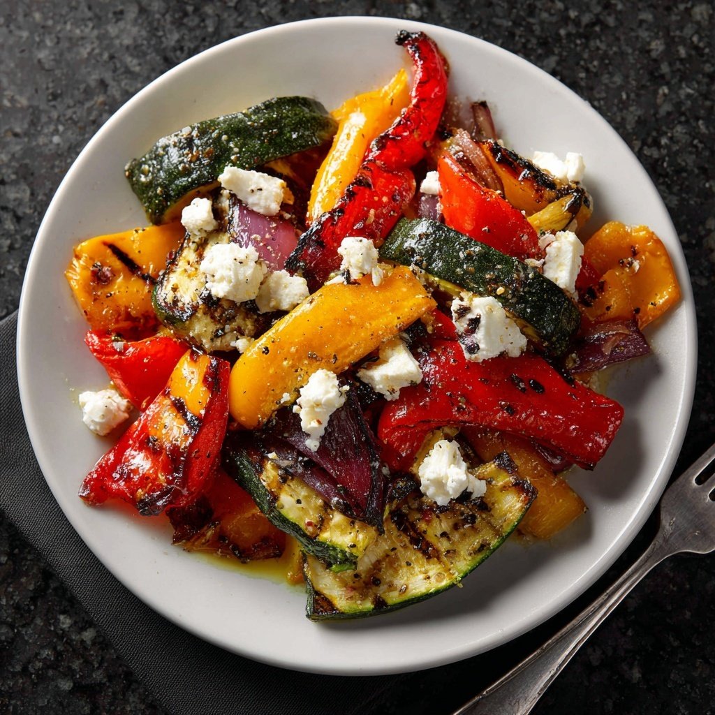 Kalorienarmes Ofengemüse Mit Feta