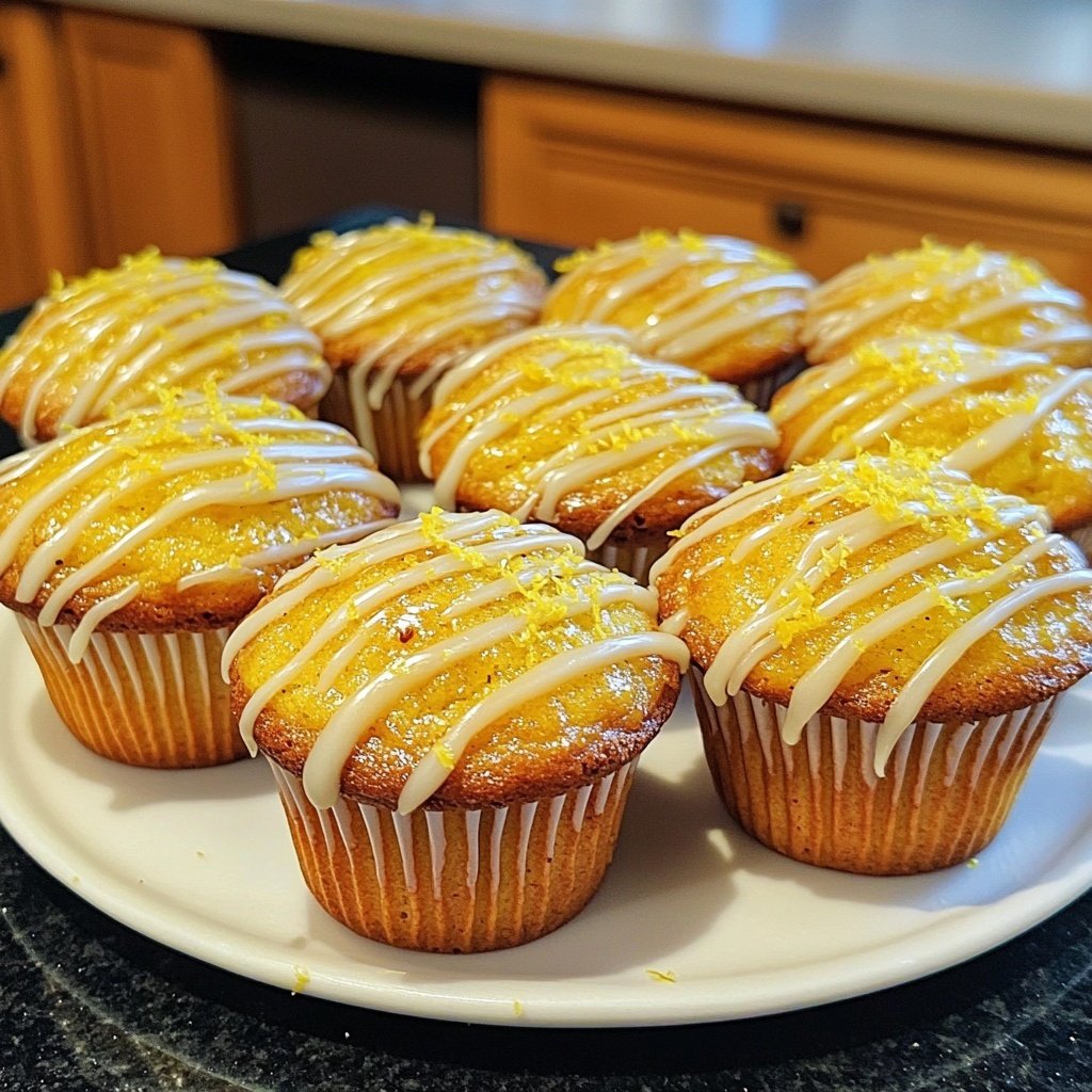Zitronenkuchen Muffins